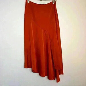 Target Who What Wear Rust Orange Slip Skirt, Size 4, EUC